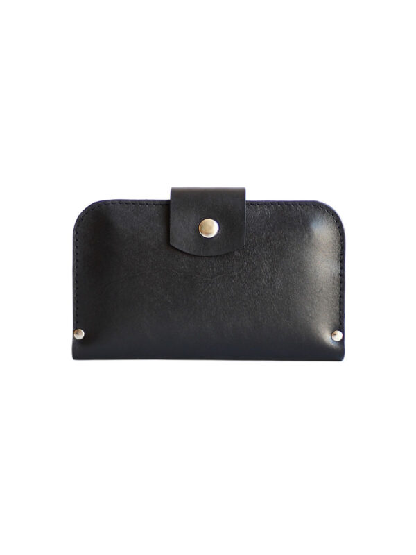 SATURDAY Handmade Leather Wallet – Black
