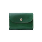 FRIDAY Leather Wallet with Zip Coin Pocket – New Green