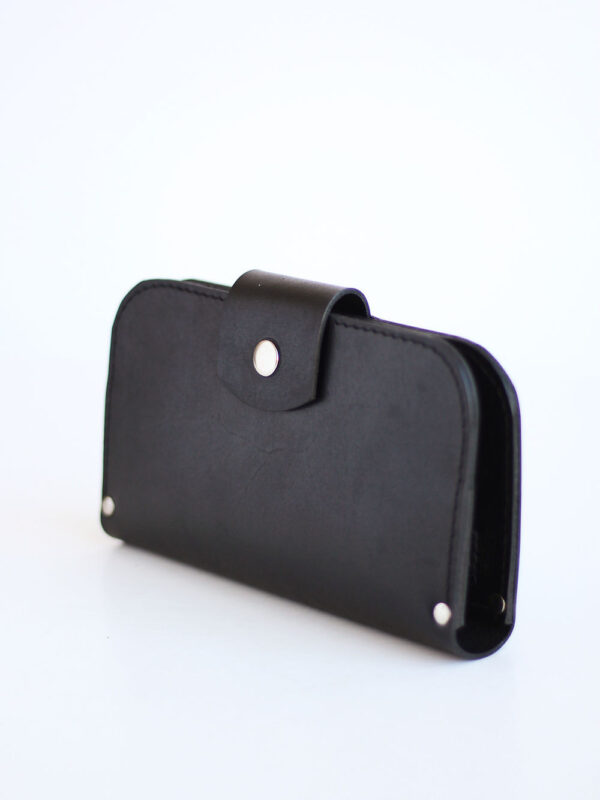 SATURDAY Handmade Leather Wallet – Black