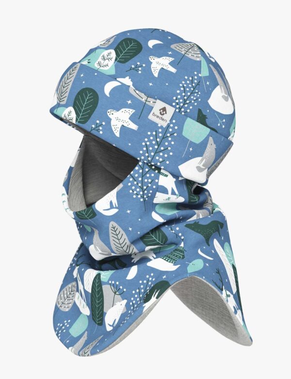 Thermal Merino Balaclava For Kids CLAVAN – Winter Animals
