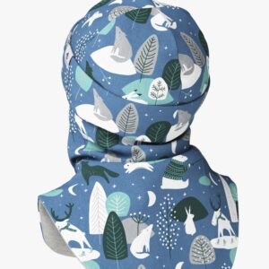Thermal Merino Balaclava For Kids CLAVAN – Winter Animals