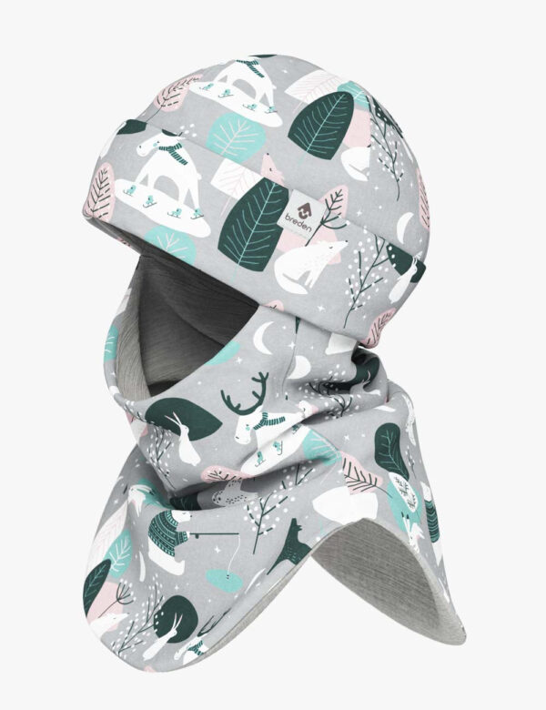 Thermal Merino Balaclava For Kids CLAVAN – Winter Animals