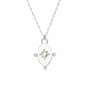Morning Star Necklace – Recycled Silver
