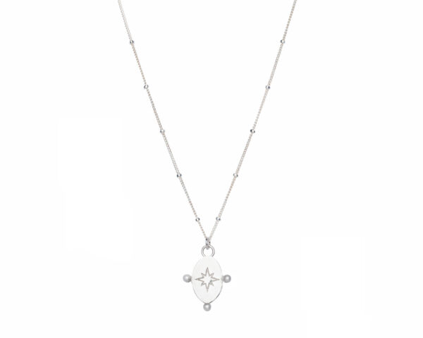 Morning Star Necklace – Recycled Silver