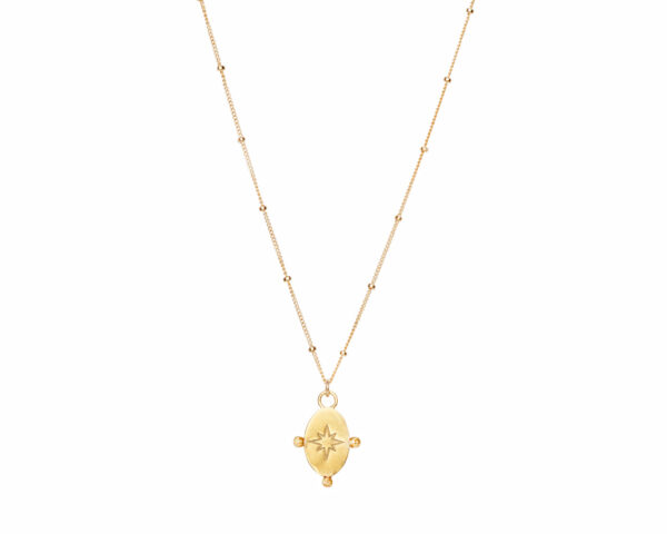 Morning Star Necklace – Gold Plated
