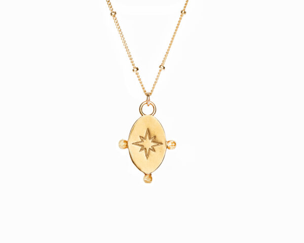 Morning Star Necklace – Gold Plated