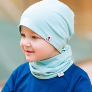 100% Cotton Beanie Hat With Folds DARGO For Kids
