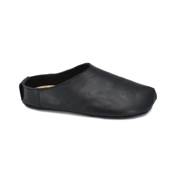 TOKU Kyoto Leather Slippers – Black