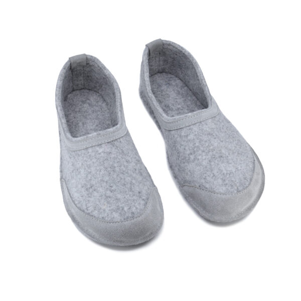 Barefoot Felt Indoor Slippers with Wide Toe Box