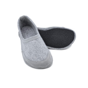 Barefoot Felt Indoor Slippers with Wide Toe Box