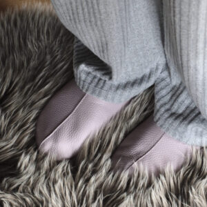 Sulbi Soft Leather Slippers – Lilac