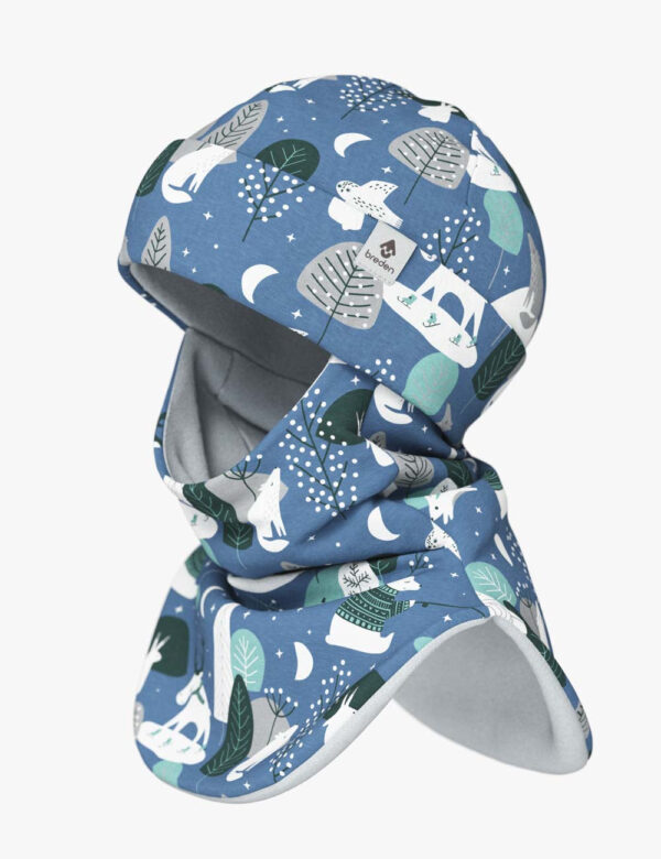 Thermal Fleece Balaclava For Kids FRODE – Winter Animals