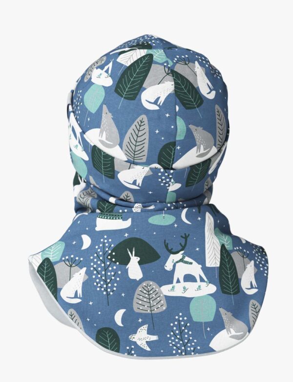 Thermal Fleece Balaclava For Kids FRODE – Winter Animals