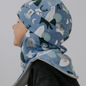 Thermal Fleece Balaclava For Kids FRODE – Winter Animals