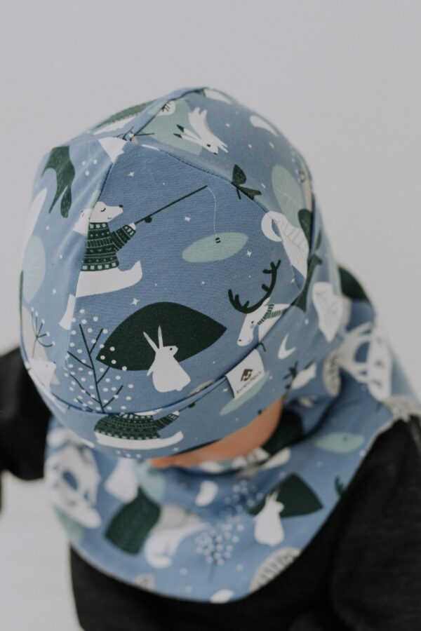 Thermal Fleece Balaclava For Kids FRODE – Winter Animals