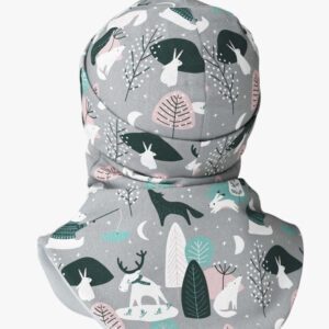Thermal Fleece Balaclava For Kids FRODE – Winter Animals