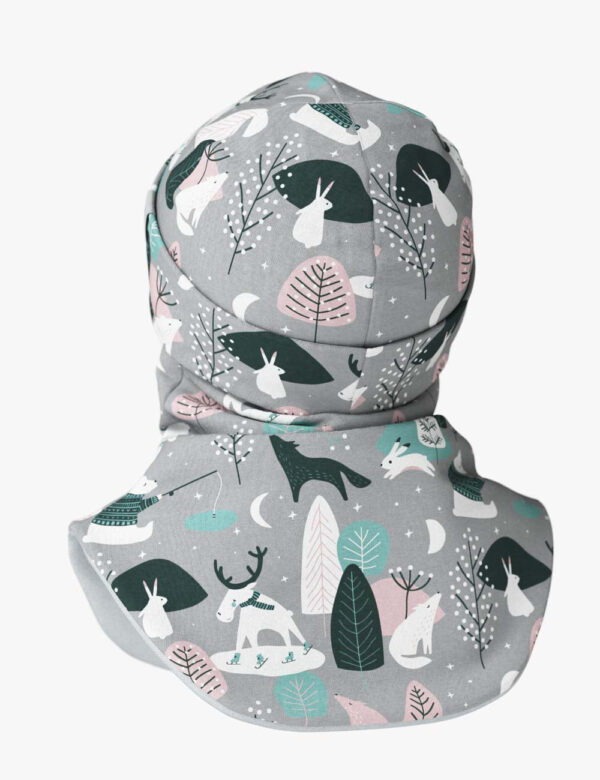 Thermal Fleece Balaclava For Kids FRODE – Winter Animals