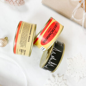 Socks in a Tin Can Gift Set – For Women and Men (3 pairs)