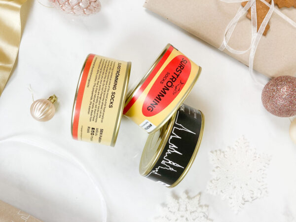 Socks in a Tin Can Gift Set – For Women and Men (3 pairs)