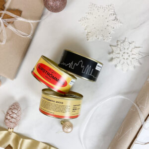 Socks in a Tin Can Gift Set – For Women and Men (3 pairs)