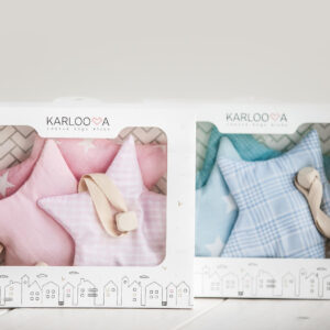 Starlets Baby Toy Set – 3 Stars with Ribbons