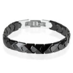 Leono Black Ceramic Bracelet for Men
