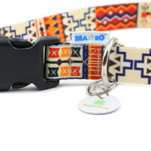 Quick-Release Dog Collar – Boho, 10–50 mm
