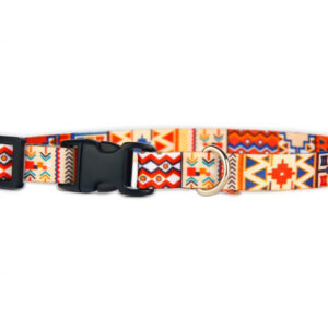 Quick-Release Dog Collar – Boho, 10–50 mm