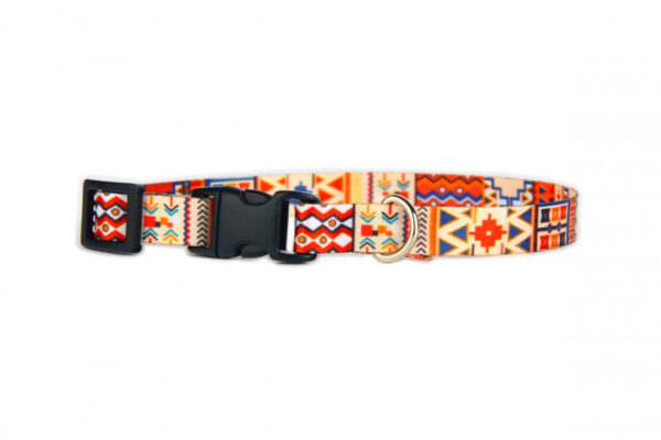 Quick-Release Dog Collar – Boho, 10–50 mm