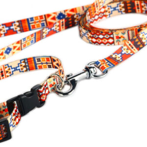 Quick-Release Dog Collar – Boho, 10–50 mm