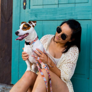 Quick-Release Dog Collar – Boho, 10–50 mm