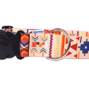 Quick-Release Dog Collar – Boho, 10–50 mm