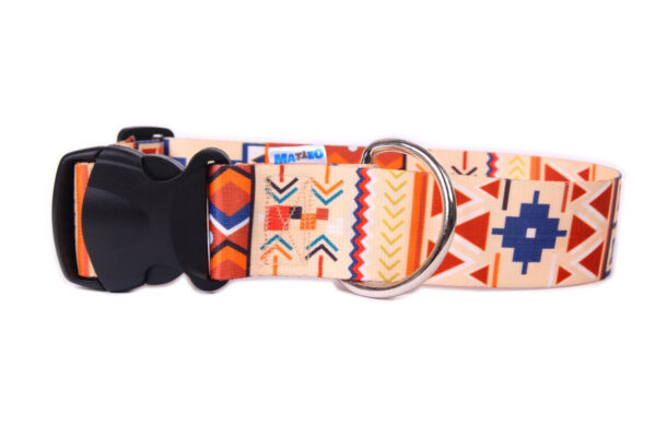 Quick-Release Dog Collar – Boho, 10–50 mm