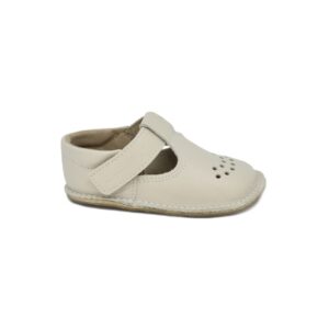 Leather Kids’ Shoes Lusti – Natural White