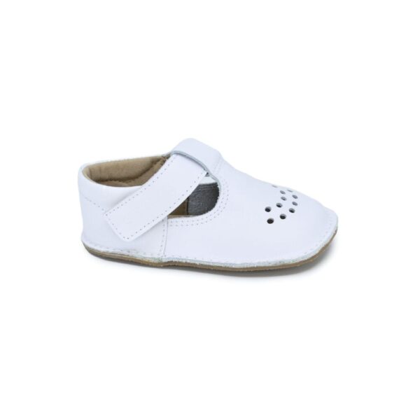 Leather Kids’ Shoes Lusti – White