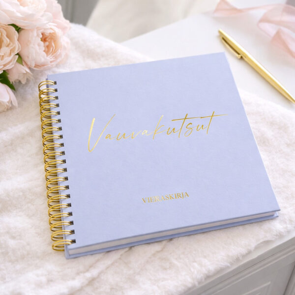 Baby Shower Guest Book – Finnish