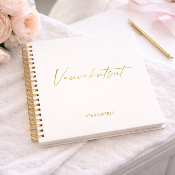 Baby Shower Guest Book – Finnish