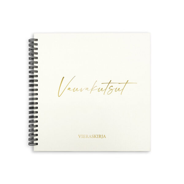 Baby Shower Guest Book – Finnish
