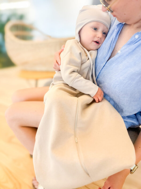 Baby Sleeping Bag 1.0 TOG – Beige, 6–24 Months