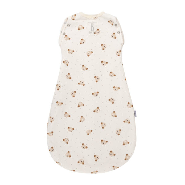 Baby Swaddle and Sleeping Bag 2.5 TOG – Beige / White