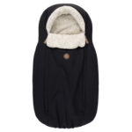 Baby Winter Footmuff – Black, One Size