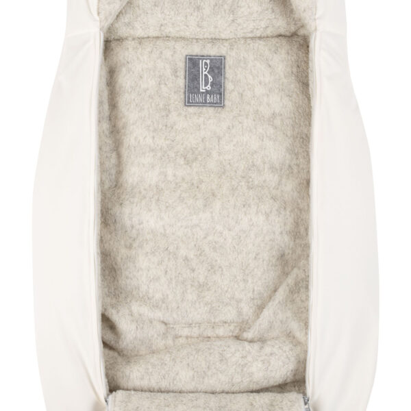 Baby Winter Footmuff – White, One Size