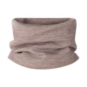 Merino Wool Tube Scarf – Beige