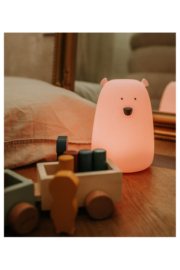 Big Bear Silicone Lamp – Pink