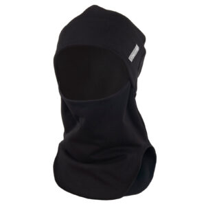 Black Double-Layer Cotton Balaclava
