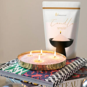 Champagne Rhubarb Scented Candle Sand Refill, 1kg