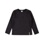 Children’s Merino Wool Top – Dark Grey