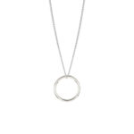 Circle Necklace – Sterling Silver