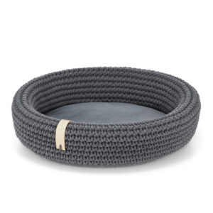 Coco Cotton Rope Cat & Dog Basket – Anthracite