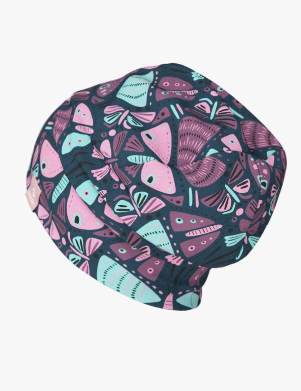 Cotton Beanie Hat With Folds DARGO – Butterflies